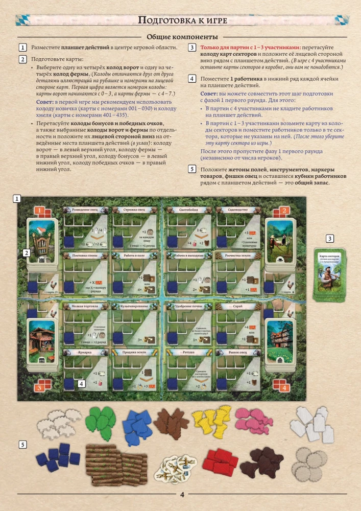 The Board Game - Hallertau